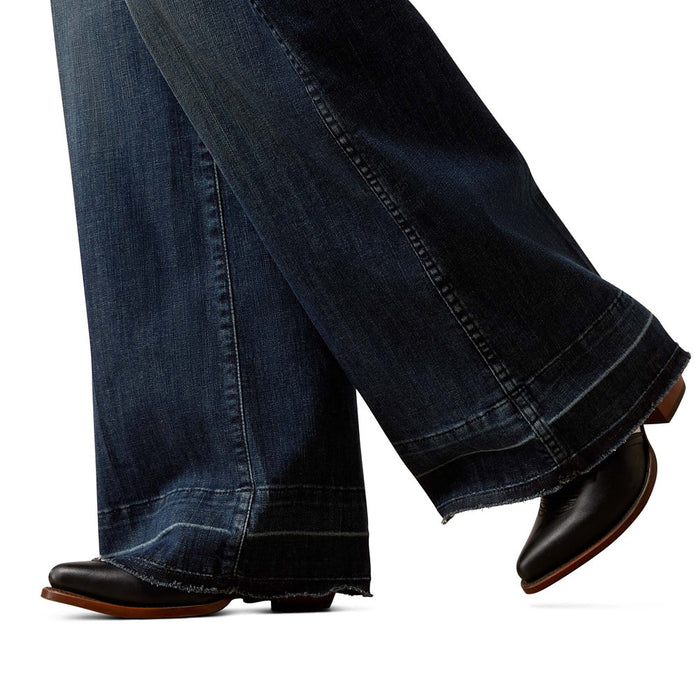 Ariat Women's Jill Pasadena Ultra High Rise Wide Leg Jeans