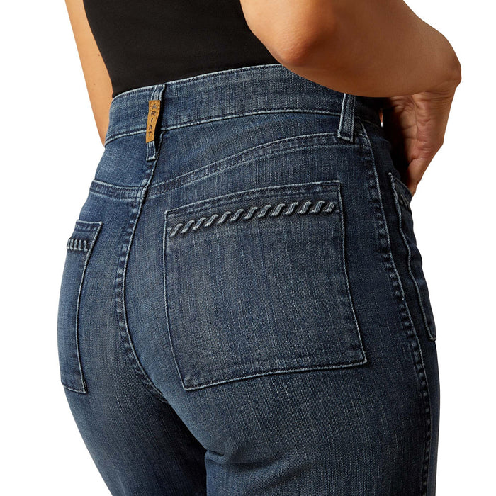 Ariat Women's Jill Pasadena Ultra High Rise Wide Leg Jeans