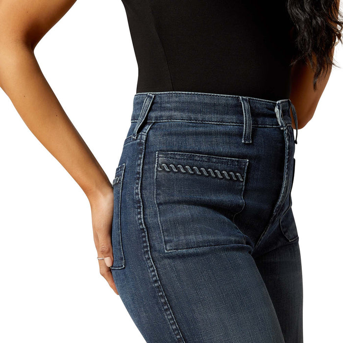 Ariat Women's Jill Pasadena Ultra High Rise Wide Leg Jeans