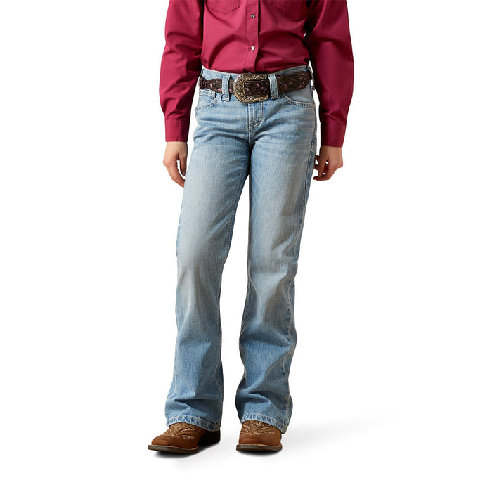 Ariat Girl's Aisha Regular Fit Boot Cut Jeans