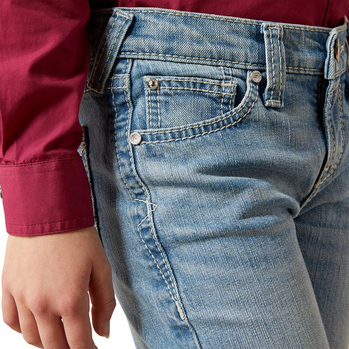 Ariat Girl's Aisha Regular Fit Boot Cut Jeans