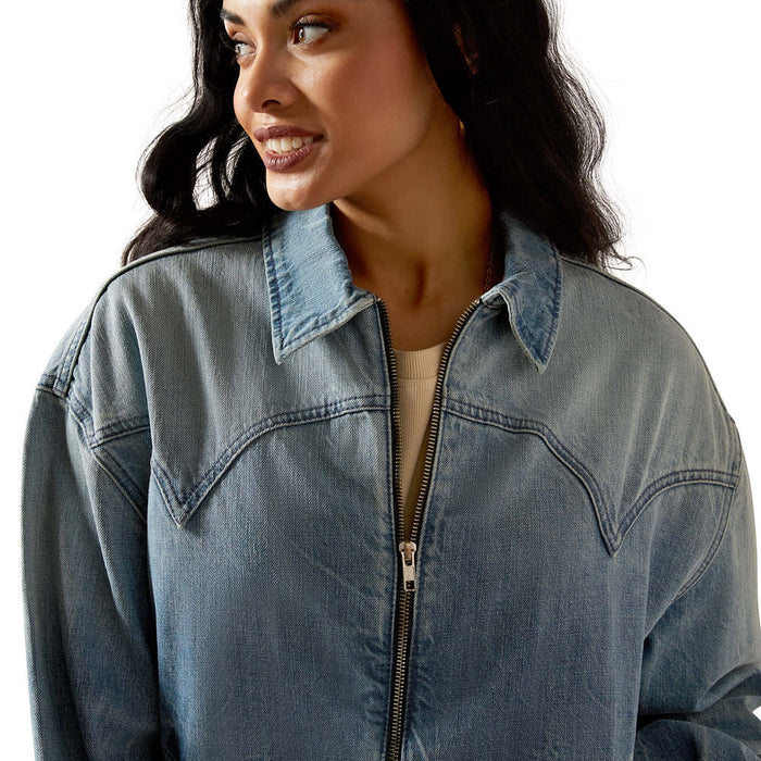Ariat Women's Cheyenne Denim Bomber Jacket
