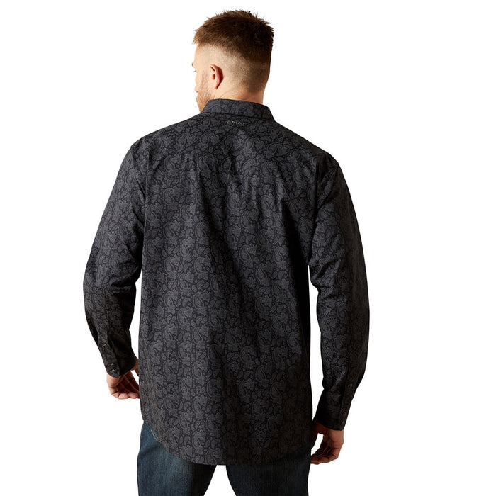 Ariat Men's Finnigan Solid Black Shirt