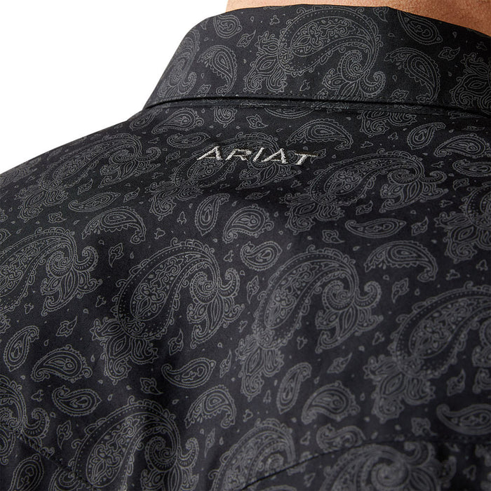 Ariat Men's Finnigan Solid Black Shirt