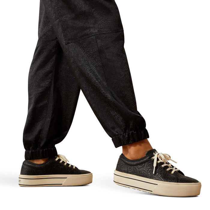 Ariat Women's Black Silky Cargo Joggers