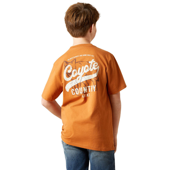 Ariat Boy's Adobe Coyote Country Tee Shirt