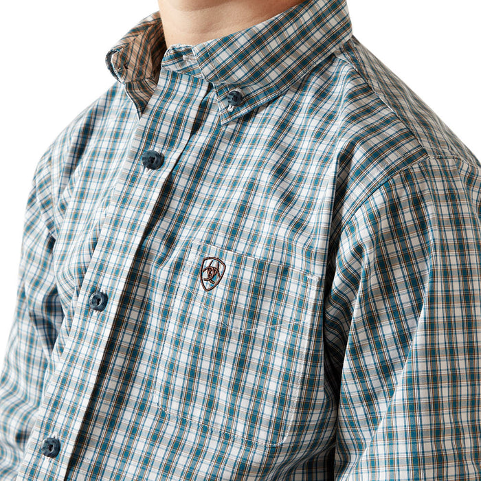 Ariat Boy's Dark Teal Pro Series Townes Shirt