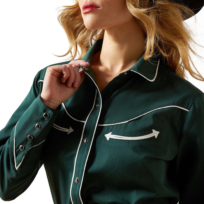 Ariat Women's Pine Grove Mirrorball Blouse