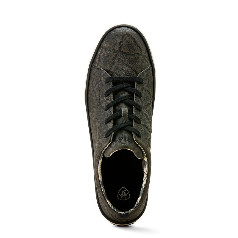 Ariat Men's Sawyer Charcoal Elephant Print Casual Shoe