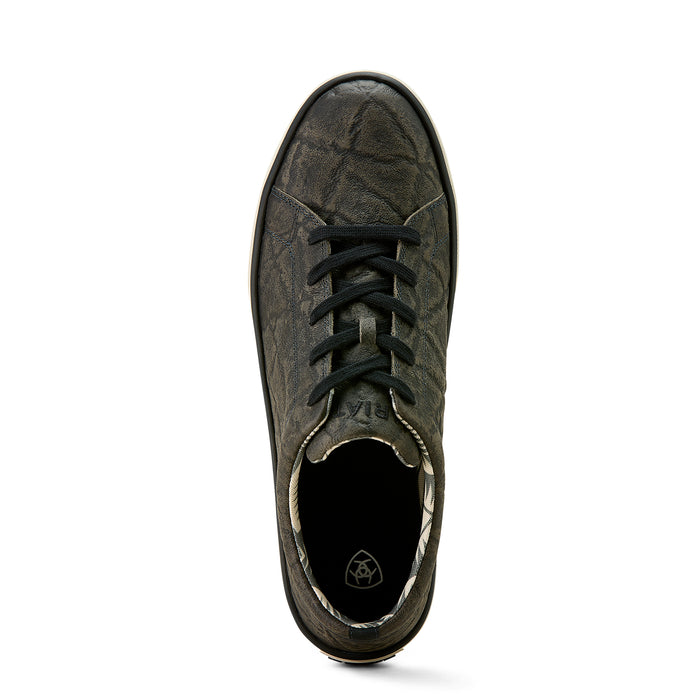 Ariat Men's Sawyer Charcoal Elephant Print Casual Shoe