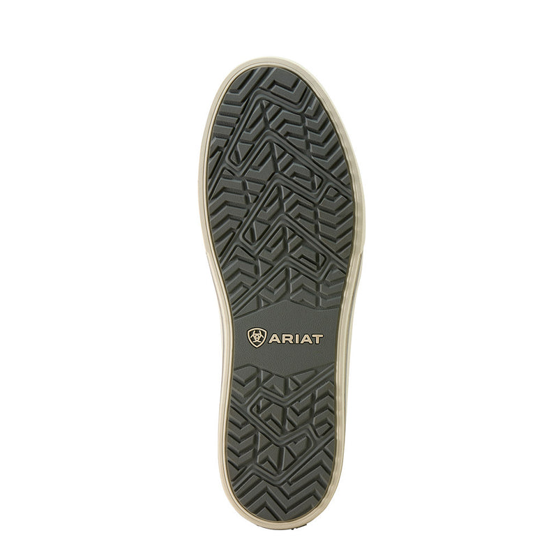 Ariat Men's Slater Washed Light Grey Casual Shoe