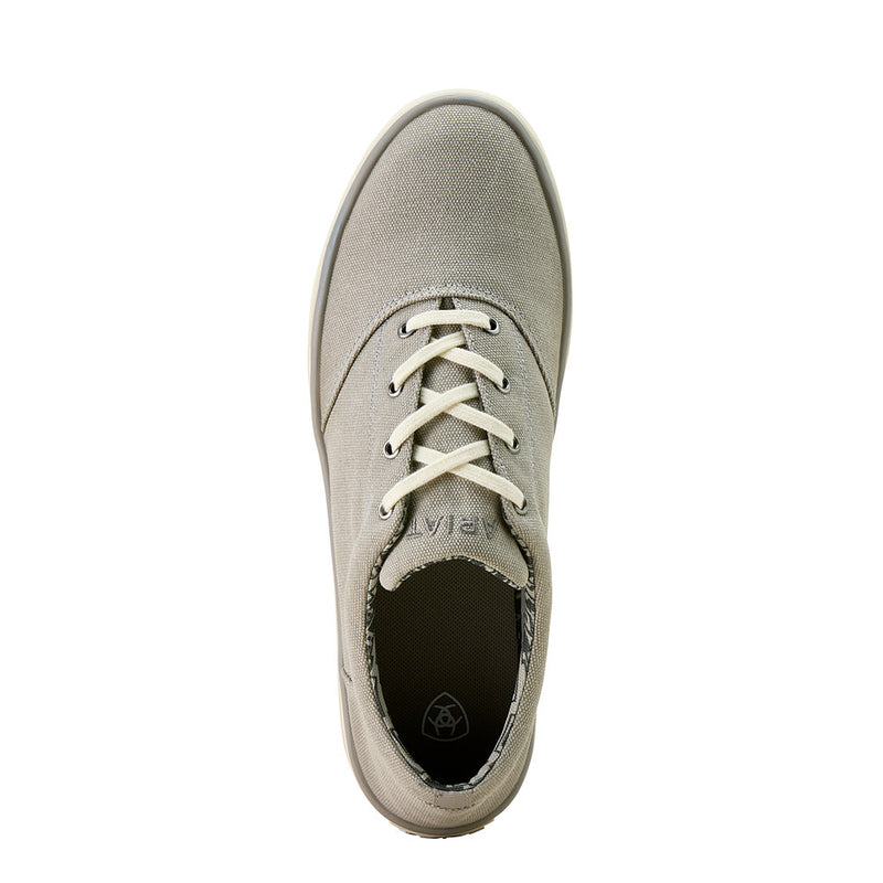 Ariat Men's Slater Washed Light Grey Casual Shoe