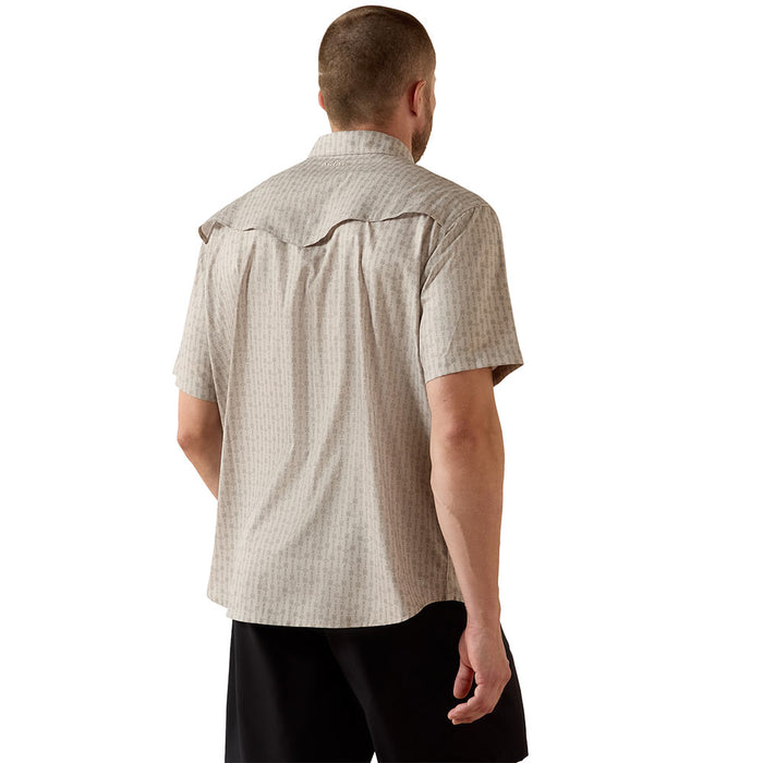Ariat Men's Island Fossil Print VentTek Outbound Shirt