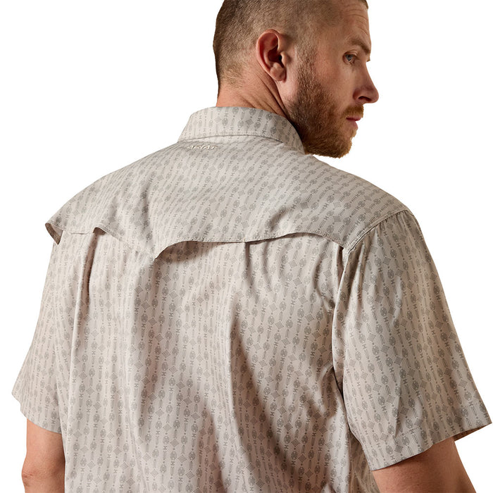 Ariat Men's Island Fossil Print VentTek Outbound Shirt