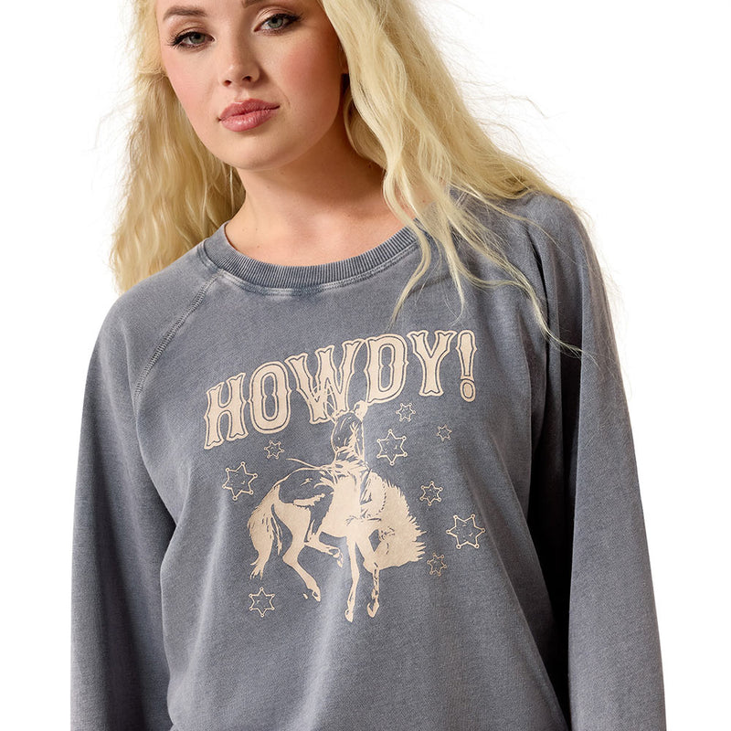 Ariat Women's Vintage Ombre Blue Sweatshirt