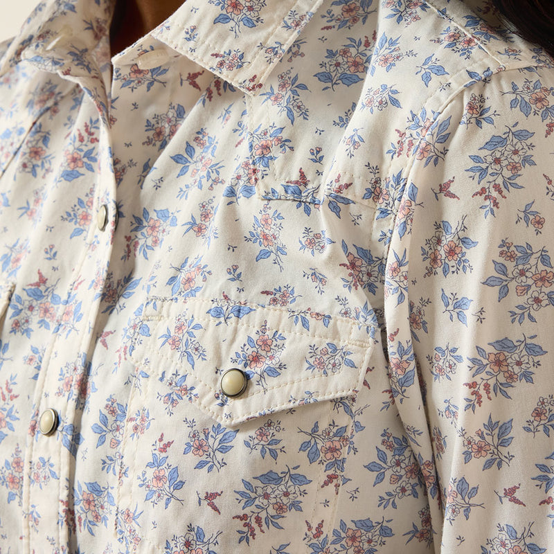 Ariat Girl's Floral Stardust Shirt