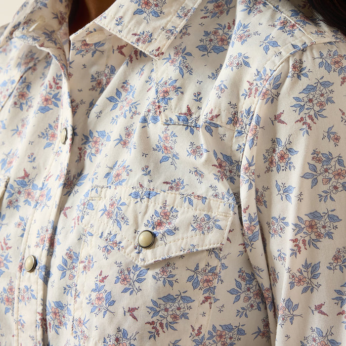 Ariat Girl's Floral Stardust Shirt