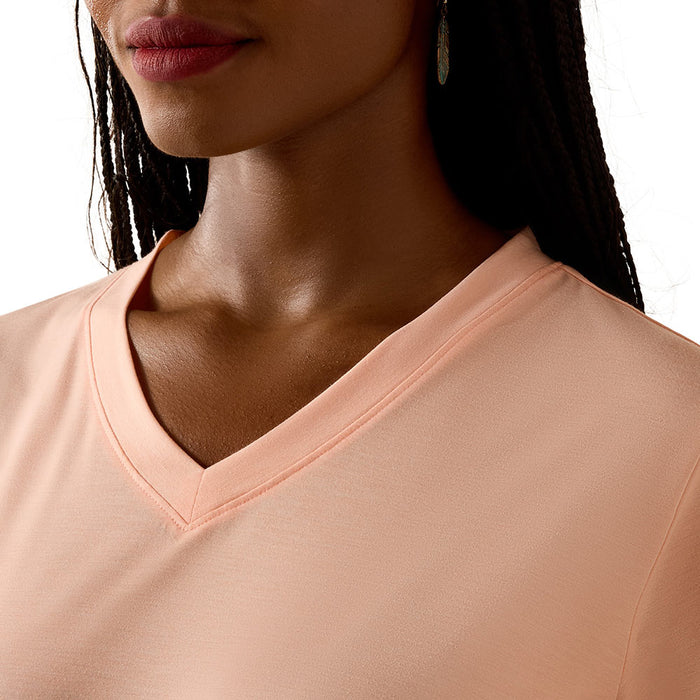 Ariat Women's Peach Amber Compass Tee Shirt