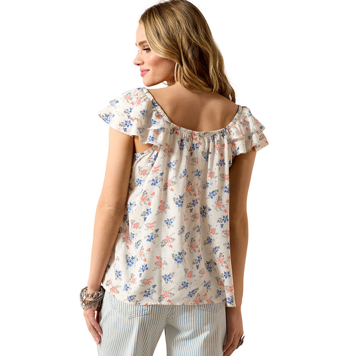 Ariat Women's Floral Print Lynn Top