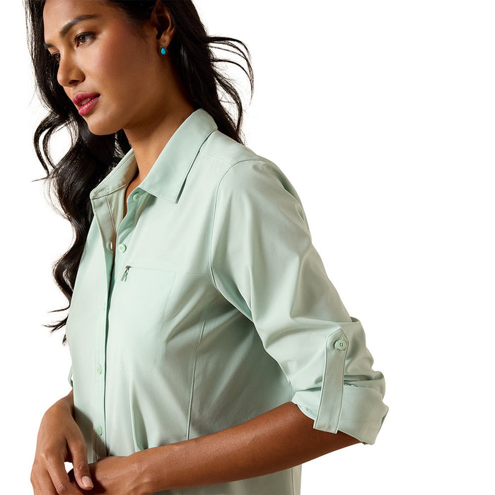 Ariat Women's VentTEK Shirt Silt Green / XX-Large