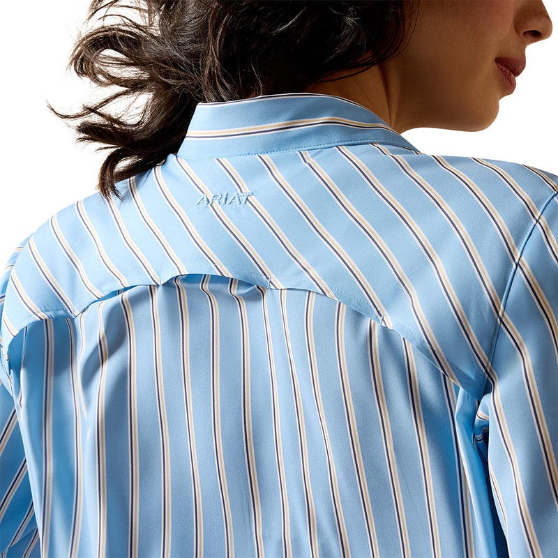 Ariat Women's Blissful Blue Stripe VentTek Shirt