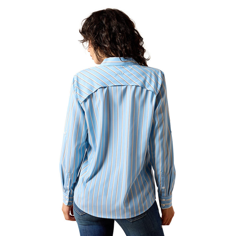 Ariat Women's Blissful Blue Stripe VentTek Shirt