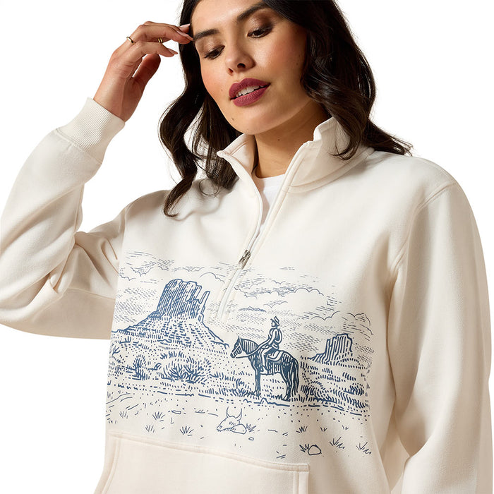 Ariat Women's Sea Salt Desert Scene Sweatshirt