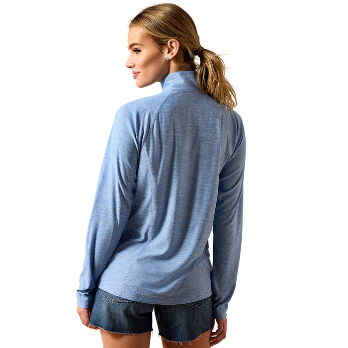 Ariat Women's Ashleigh Blue 1/4 Zip Top