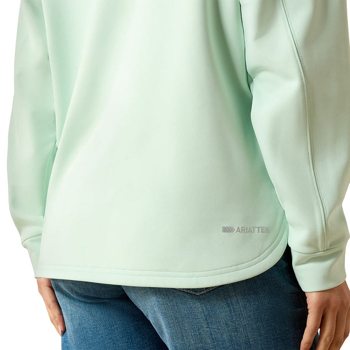Ariat Women's Dusty Aqua 1/2 Zip Breeze Sweatshirt