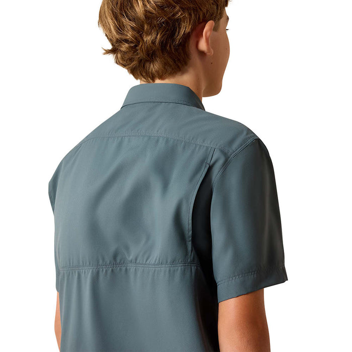 Ariat Boy's Dark Slate VentTek Outbound Shirt