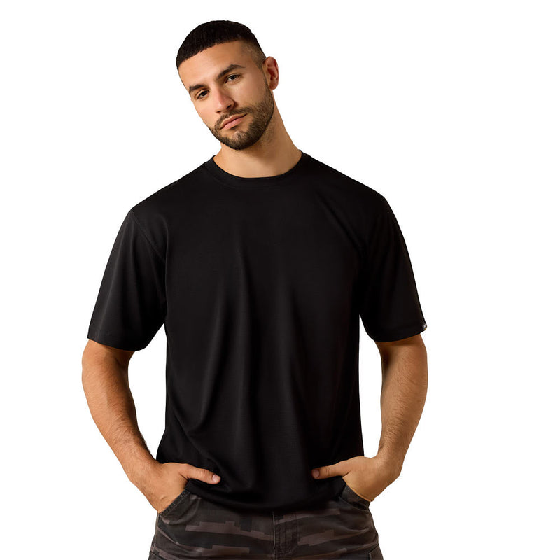 Ariat Men's Heat Fighter Rough Neck Tee Shirt