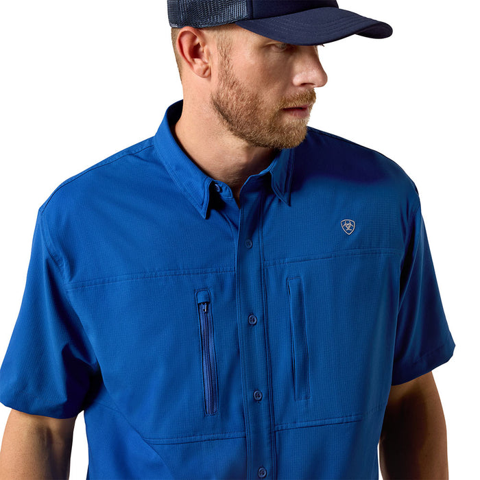 Ariat Men's VentTek Blue Quartz Shirt