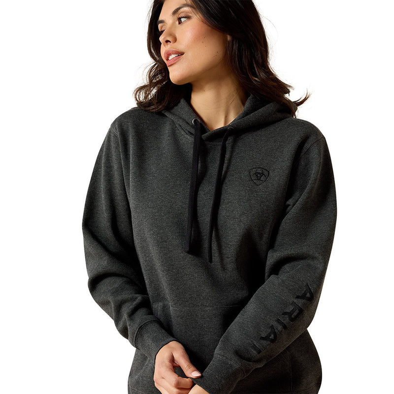 Ariat Women's Charcoal Logo 2.0 Hoodie