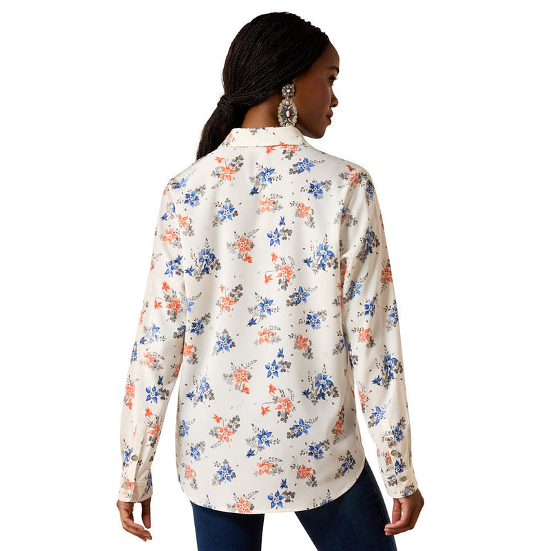 Ariat Women's Horseshoe Print Homestyle Shirt