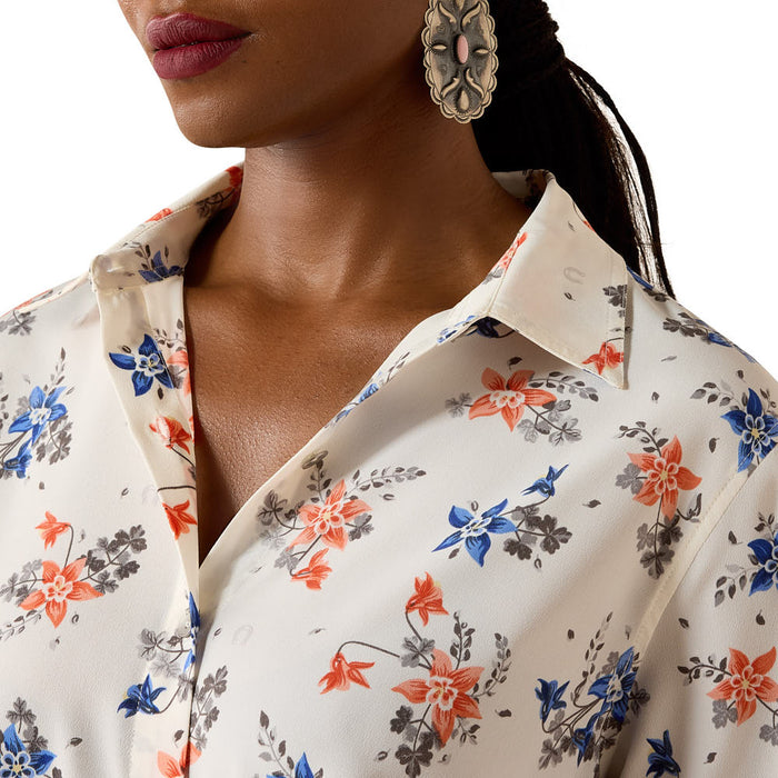 Ariat Women's Horseshoe Print Homestyle Shirt
