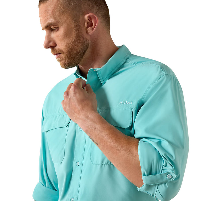 Ariat Men's Aqua Outbound Vent Tek Shirt