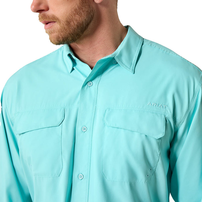 Ariat Men's Aqua Outbound Vent Tek Shirt
