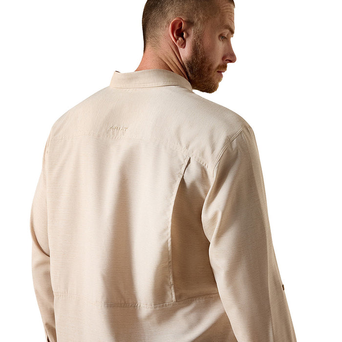 Ariat Men's Tan Outbound Vent Tek Shirt