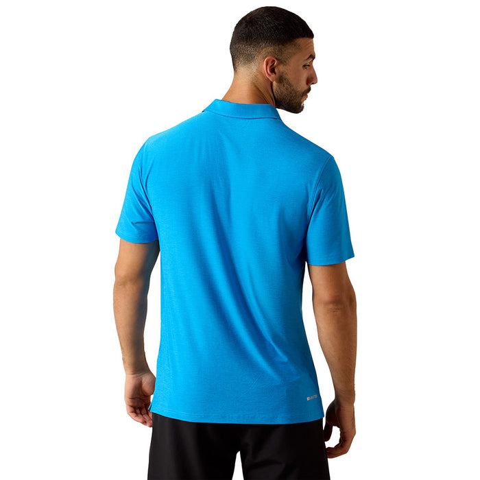 Ariat Men's Ibiza Blue Charger 2.0 Polo
