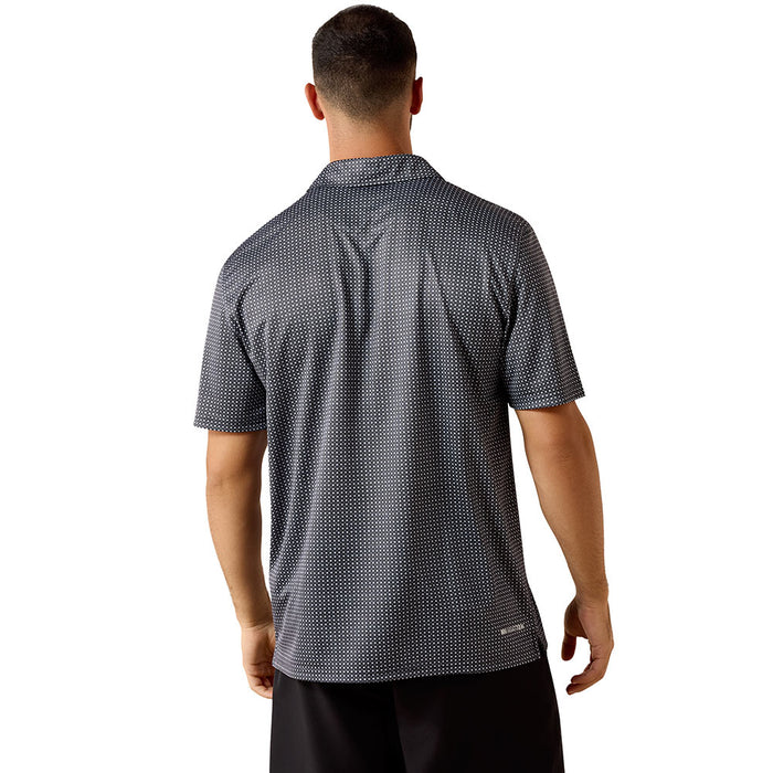 Ariat Men's Sky Rocket Pinwheel Geometric Print Polo