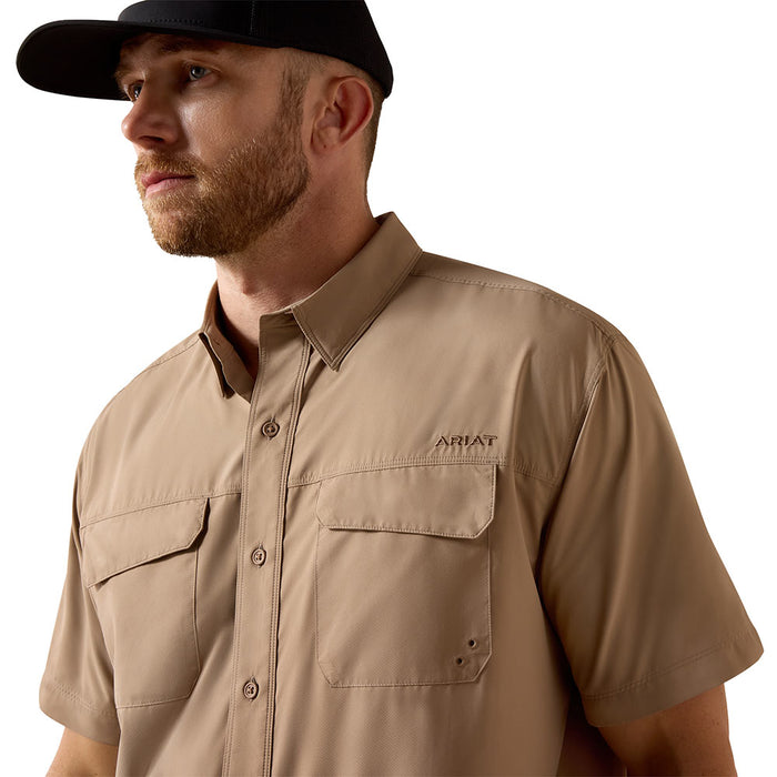 Ariat Men's Taupe Grey VentTek Outbound Classic Shirt