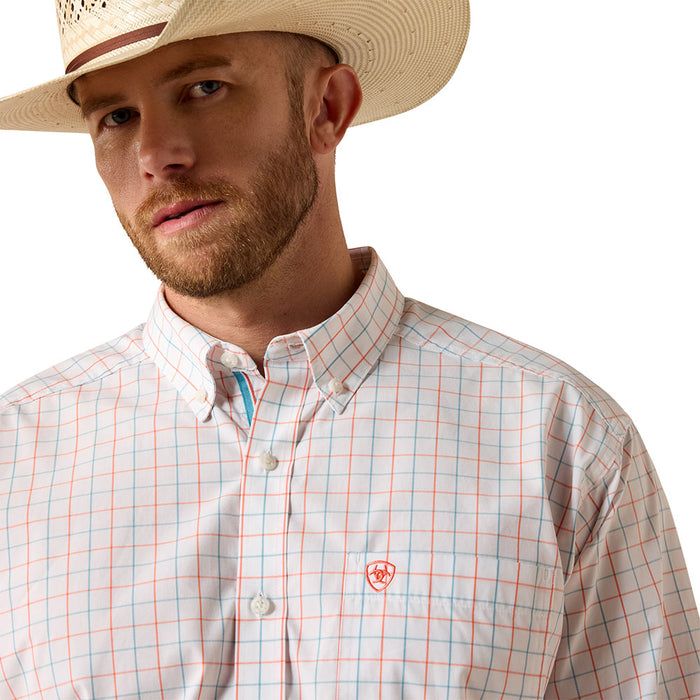 Ariat Men's White Plaid Jason Classic Shirt