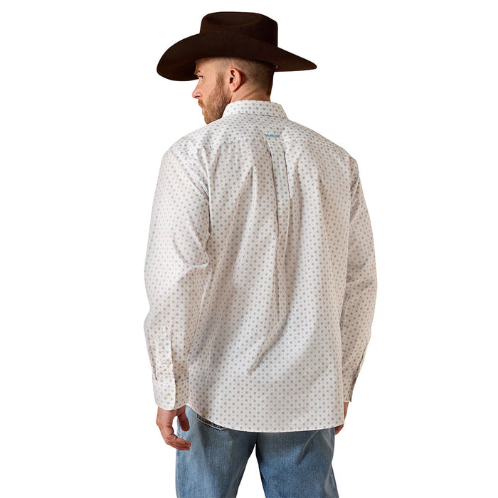 Ariat Men's Jayson White Southwest Print Classic Shirt