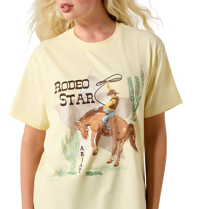 Ariat Women's Pear Sorbet Rodeo Star Tee Shirt