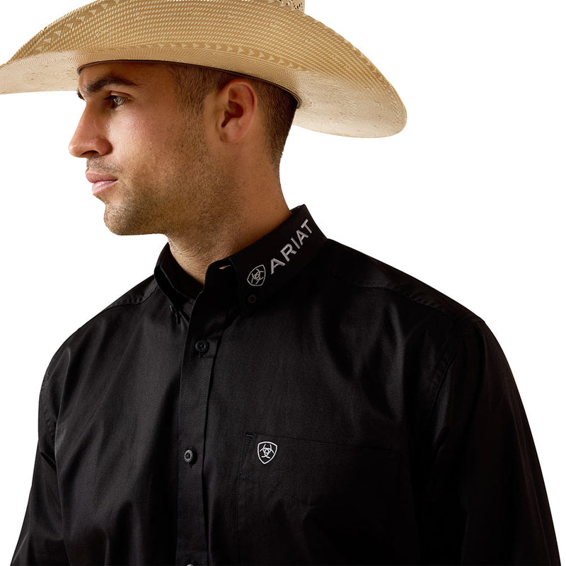 Ariat Men's Team Logo Black & Grey Shirt