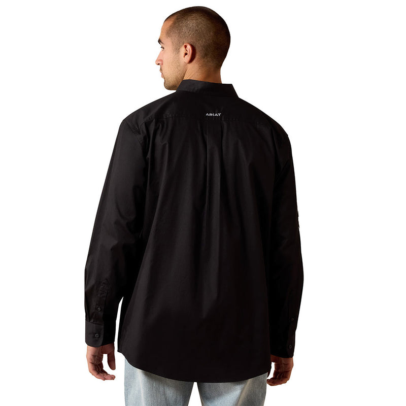 Ariat Men's Team Logo Black & Grey Shirt