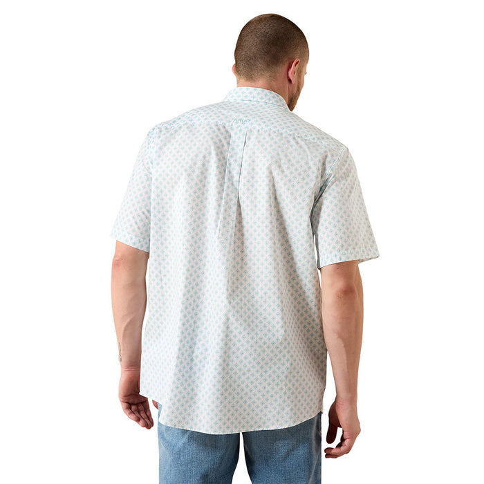 Ariat Men's White Medallion Packert Shirt