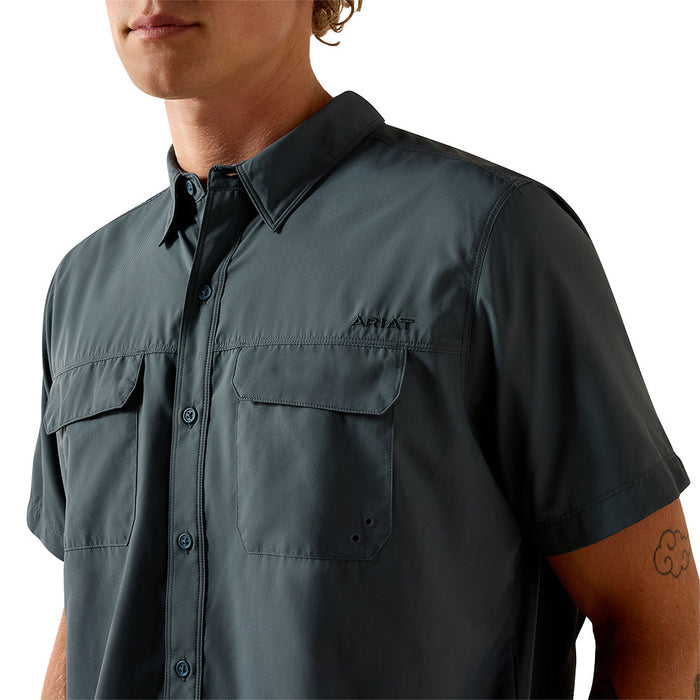 Ariat Men's Dark Slate Vent Tek Outbound Shirt