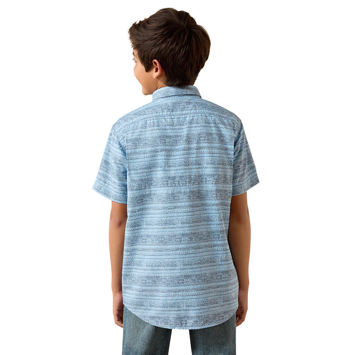 Ariat Boy's Blissful Blue VentTek Outbound Shirt