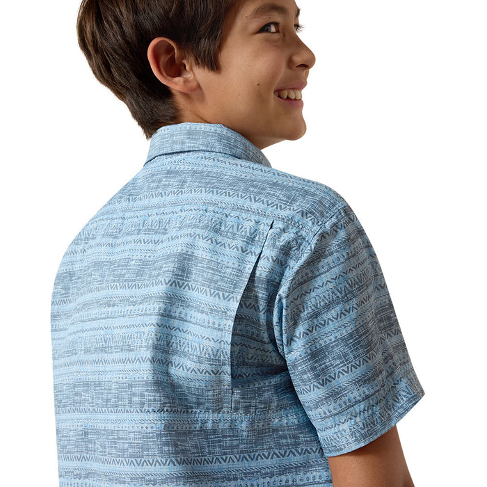 Ariat Boy's Blissful Blue VentTek Outbound Shirt